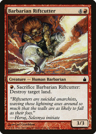 Barbarian Riftcutter [Ravnica: City of Guilds]