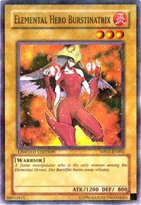 Elemental HERO Burstinatrix [MF03-EN002] Parallel Rare