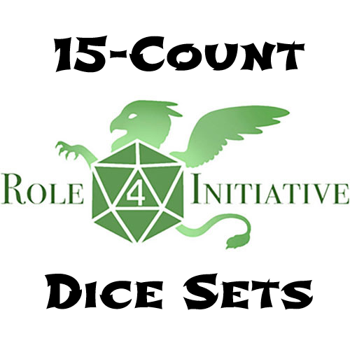 Dice Set - Set of 15 - Role 4 Initiative