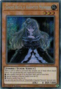 Ghost Belle & Haunted Mansion [FLOD-EN033] Secret Rare