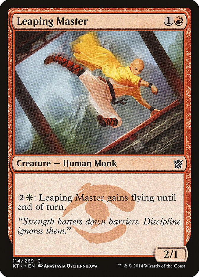 Leaping Master [Khans of Tarkir] | Games A Plunder