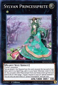 Sylvan Princessprite [MP18-EN026] Super Rare