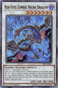 Red-Eyes Zombie Necro Dragon [SR07-EN041] Ultra Rare