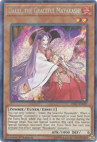 Dakki, the Graceful Mayakashi [HISU-EN027] Secret Rare