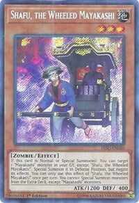 Shafu, the Wheeled Mayakashi [HISU-EN030] Secret Rare