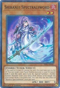 Shiranui Spectralsword [HISU-EN041] Super Rare