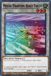 Mecha Phantom Beast Token (A) - "Dracossack" [OP09-EN026] Super Rare