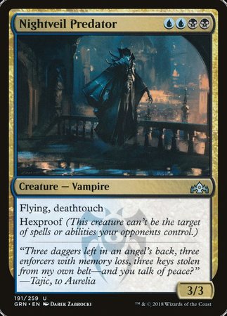 Nightveil Predator [Guilds of Ravnica]