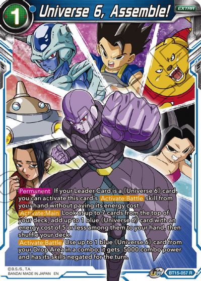 Universe 6, Assemble! [BT15-057]