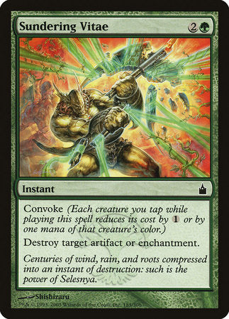 Sundering Vitae [Ravnica: City of Guilds]