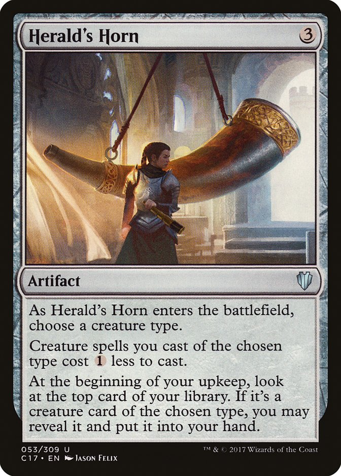 Herald's Horn [Commander 2017] | Games A Plunder