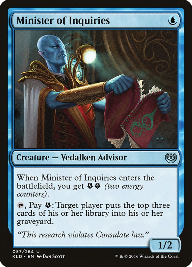 Minister of Inquiries [Kaladesh] | Games A Plunder