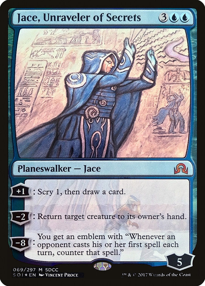 Jace, Unraveler of Secrets [San Diego Comic-Con 2017] | Games A Plunder