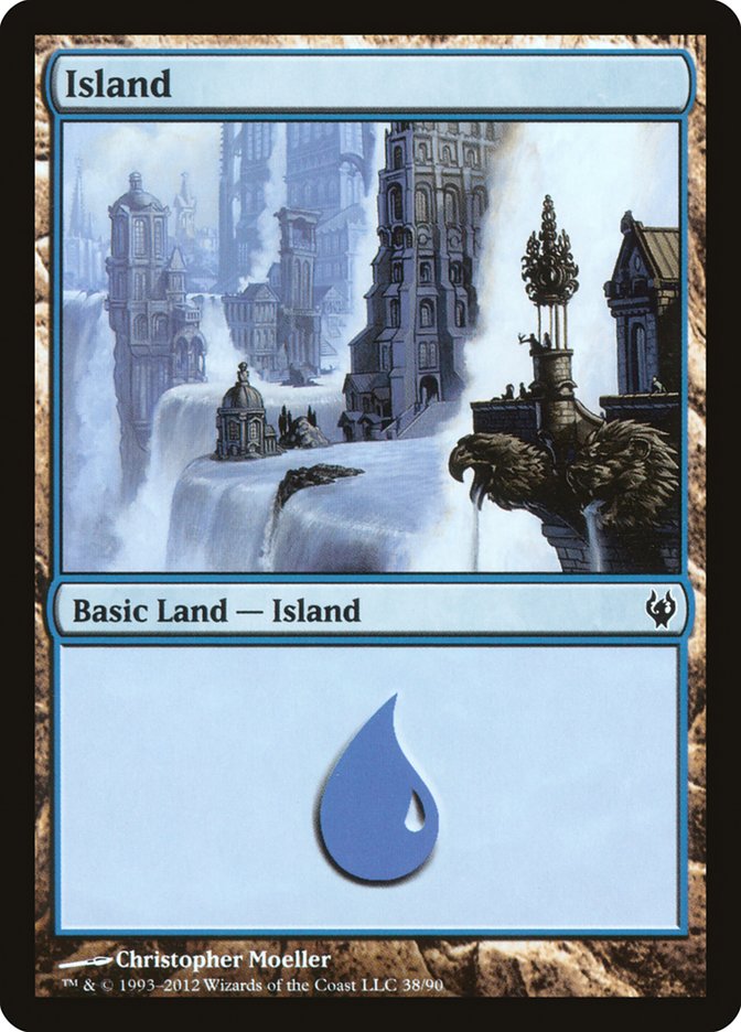 Island (38) [Duel Decks: Izzet vs. Golgari] | Games A Plunder
