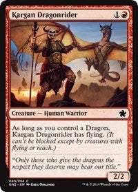Kargan Dragonrider [Magic Game Night 2019]