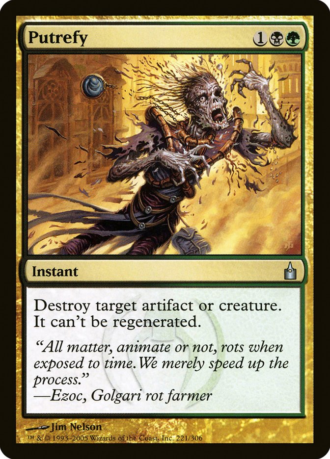 Putrefy [Ravnica: City of Guilds] | Games A Plunder