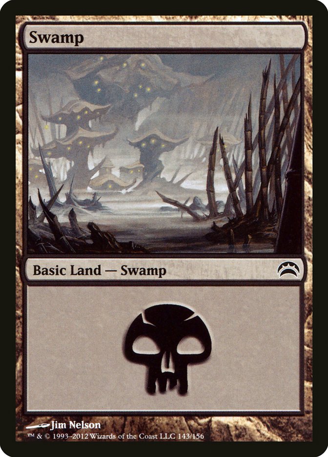 Swamp (143) [Planechase 2012] | Games A Plunder
