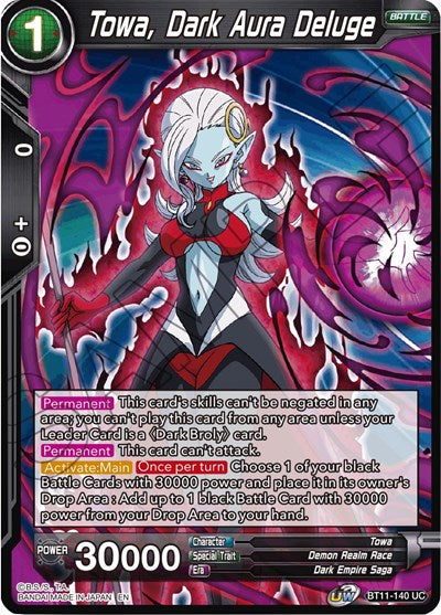 Towa, Dark Aura Deluge [BT11-140]