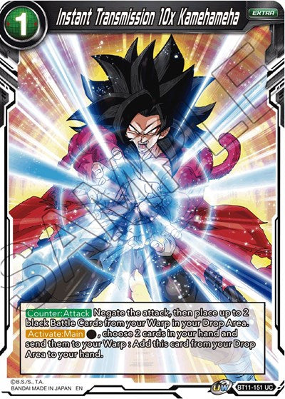 Instant Transmission 10x Kamehameha [BT11-151]