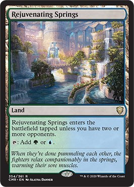 Rejuvenating Springs [Commander Legends]