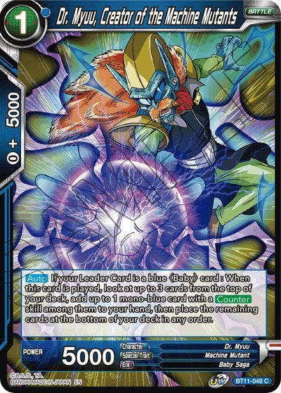 Dr. Myuu, Creator of the Machine Mutants [BT11-048]
