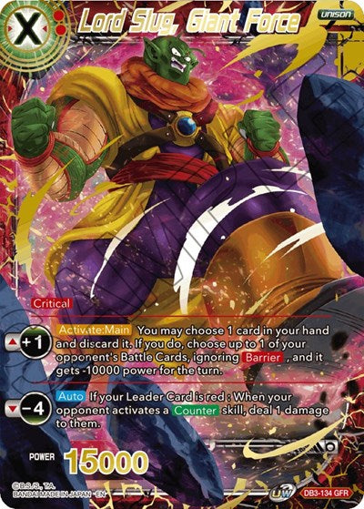 Lord Slug, Giant Force [DB3-134]