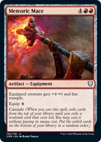 Meteoric Mace [Commander Legends]