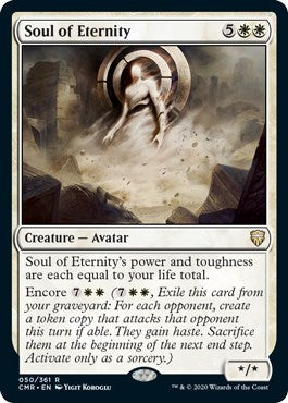 mtg power and toughness equal to cards in graveyard Soul of Eternity [Commander Legends]