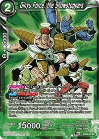 Ginyu Force, the Showstoppers [EX14-03]