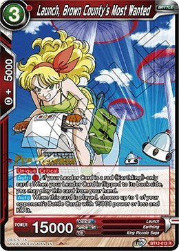 Launch, Brown County's Most Wanted [BT12-012]
