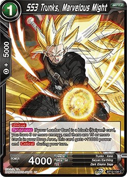 SS3 Trunks, Marvelous Might [BT12-134]