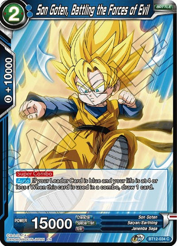 Son Goten, Battling the Forces of Evil [BT12-034]