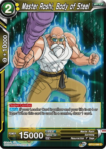 Master Roshi, Body of Steel [BT12-096]