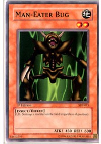 yugioh card man eater bug Man-Eater Bug [SDP-015] Common