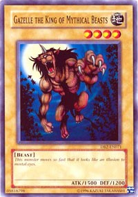 Gazelle the King of Mythical Beasts [DB2-EN071] Common