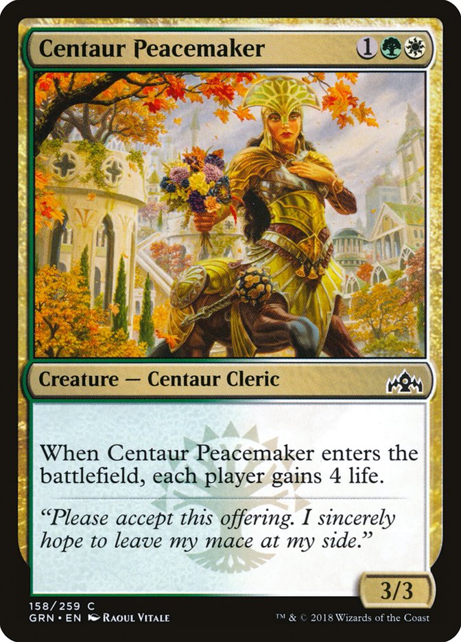 Centaur Peacemaker [Guilds of Ravnica] | Games A Plunder