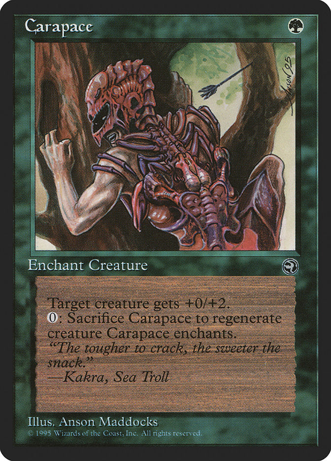 Carapace (Kakra Flavor Text) [Homelands] | Games A Plunder