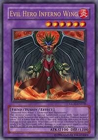 Evil Hero Inferno Wing [GLAS-EN038] Ultra Rare