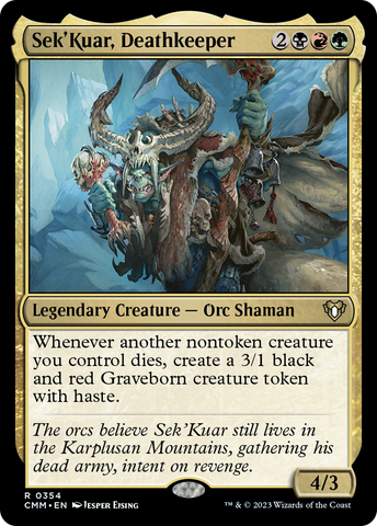 Sek'Kuar, Deathkeeper [Commander Masters]