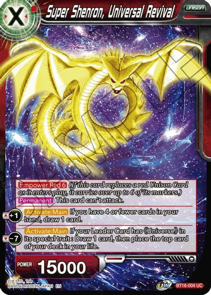 Super Shenron, Universal Revival [BT16-004]