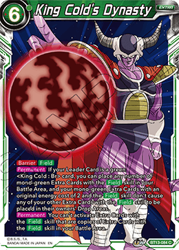 King Cold's Dynasty (Common) [BT13-084]