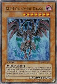 Red-Eyes Zombie Dragon [SDZW-EN001] Ultra Rare