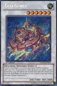 genex deck yugioh Geo Genex [HA02-EN029] Secret Rare