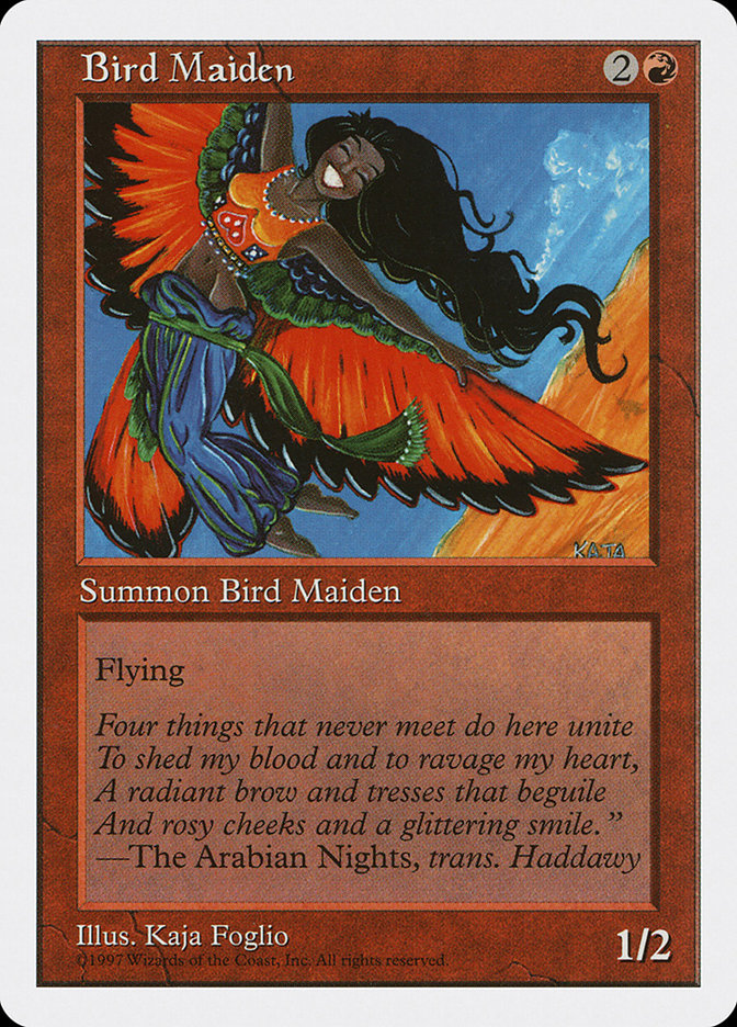 Bird Maiden [Fifth Edition] | Games A Plunder