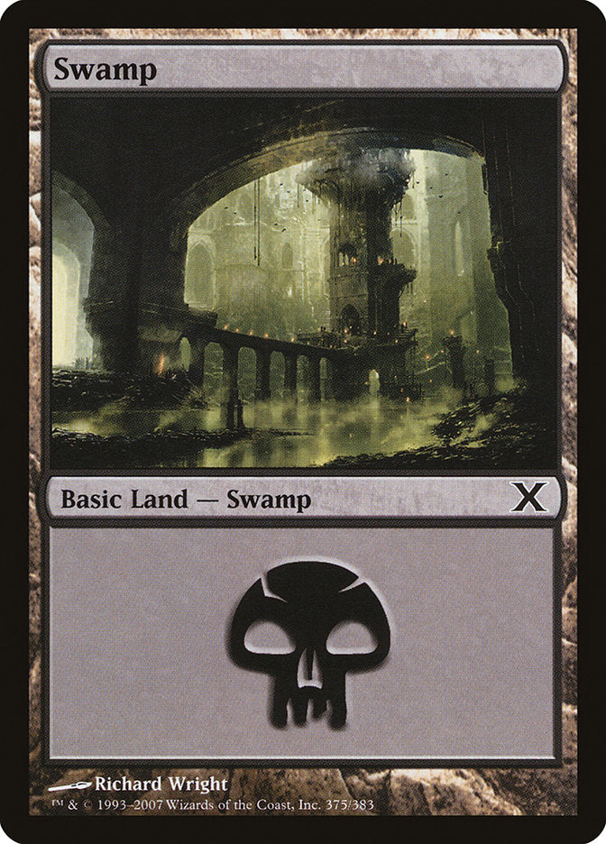 Swamp (375) [Tenth Edition] | Games A Plunder
