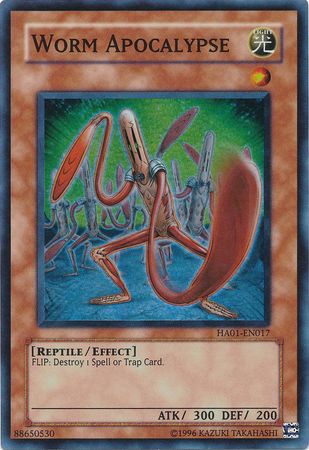 yugioh worm cards Worm Apocalypse [HA01-EN017] Super Rare