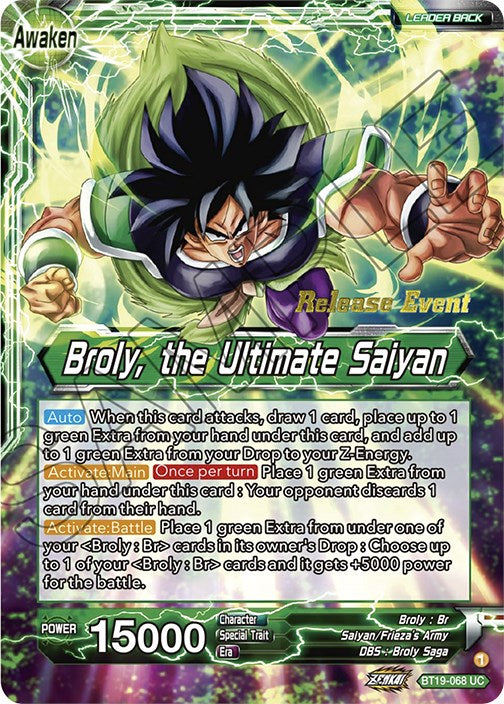 Broly // Broly, the Ultimate Saiyan (Fighter's Ambition Holiday Pack) Broly // Broly, the Ultimate Saiyan (Fighter's Ambition Holiday Pack)