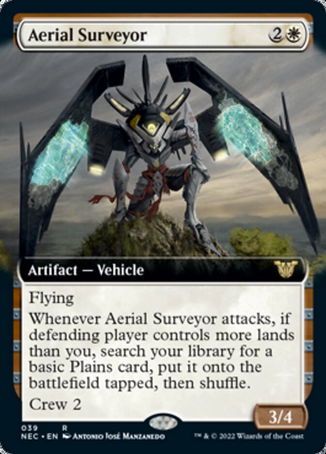 Aerial Surveyor (Extended) [Kamigawa: Neon Dynasty Commander]