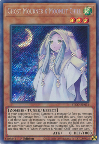 Ghost Mourner & Moonlit Chill [ETCO-EN036] Secret Rare