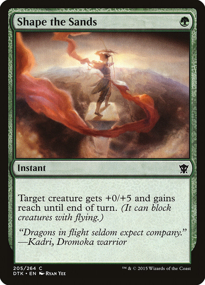 Shape the Sands [Dragons of Tarkir] | Games A Plunder